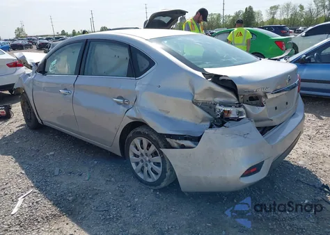 2017 Nissan Sentra S from USA, damaged, VIN 3N1AB7AP4HY303578